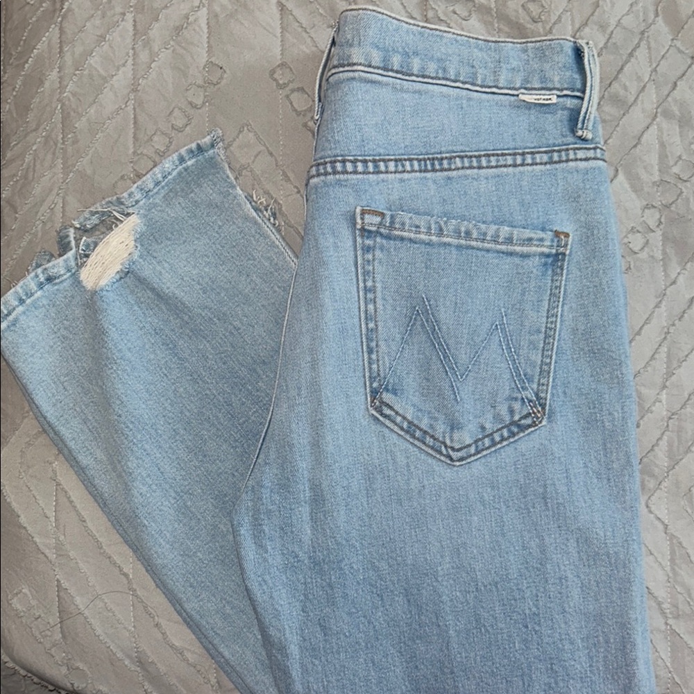 MOTHER Light Blue Women's Jeans